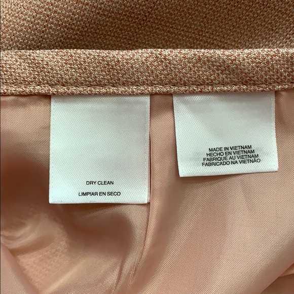 Le Suit size 6 blush pink skirt (A8) - Picture 5 of 5